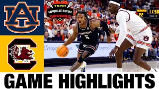 #13 Auburn vs #11 South Carolina Highlights | NCAA Men's Basketball | 2024 College Basketball