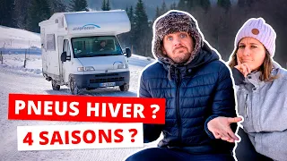 🥶 On teste notre CAMPING-CAR à la neige  ! (Haut-Jura)