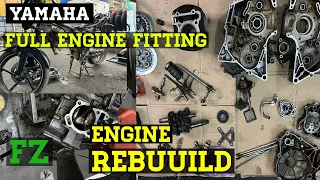 Yamaha FZ” Fully Engine Rebuild”Complete Engine Fitting “””” Complete Details””