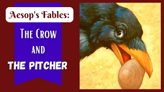 🪨 The Crow and the Pitcher—Aesop's Fables Short Read Aloud for Kids