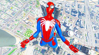 GTA 5 SPIDERMAN Ragdolls Episode 02 (Euphoria Physics)