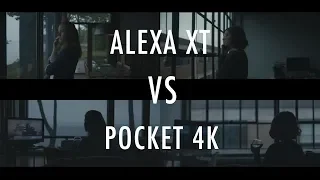 Blackmagic Pocket 4k VS Hollywood Movie Camera | Arri Alexa XT