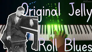 A.I. Plays Jelly Roll Morton - Original Jelly Roll Blues 1924 (Classic Jazz Piano)