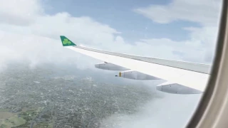 Aer Lingus Airbus A330-300 Economy Class Dublin To Chicago