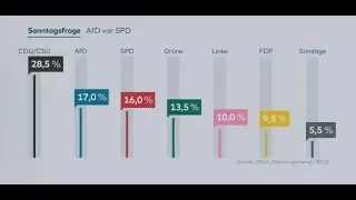 INSA-TREND: AfD überholt SPD in Meinungsumfrage