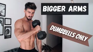 ARMS WORKOUT DUMBBELLS ONLY | Rowan Row