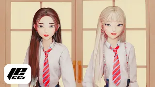 IVE (LIZ X WONYOUNG) _ LOVE DIVE【BLENDER ANIMATION】【4KUHD60FPS】