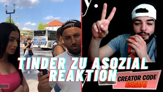 SAMI reagiert auf TINDER ZU ASOZIAL REAKTION😱😱😱