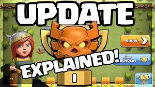 UPDATE! Clash of Clans Clan War League EXPLAINED with GAMEPLAY!