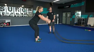 Battle Rope Double waves