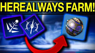 Destiny 2: Fast HEREALWAYS PIECE FARM | Use STASIS to Get 120 PER HOUR! (Beyond Light)