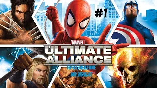 Прохождение Marvel Ultimate Alliance ►ЧАСТЬ 1