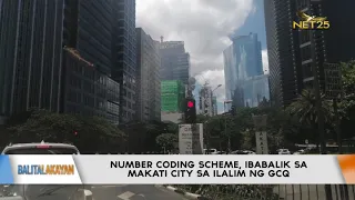 Number coding scheme, ibabalik sa Makati City sa ilalim ng GCQ