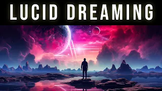 Explore The Dream World | Lucid Dreaming Black Screen Binaural Beats Sleep Music For Lucid Dreams