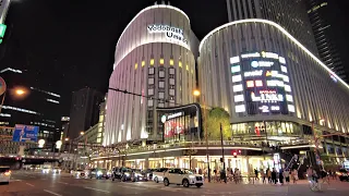 Night walk around Umeda, Osaka｜Japan｜4K-ASMR