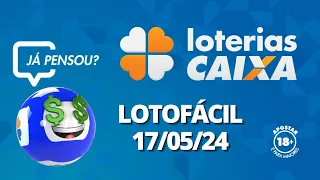 Resultado da Lotofácil - Concurso nº 3106 - 17/05/2024