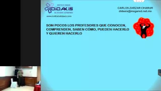 [Conferencia] ¿Qué ondas con el enfoque por competencias? [Carlos Zarzar Charur]