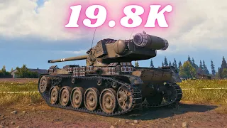 AMX 13 90 - 19.8K Spot + Damage World of Tanks Replays