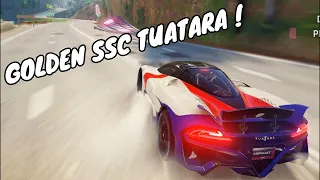 2nd Fastest Car In Game ! | Asphalt 9 6* Golden SSC Tuatara Multiplayer