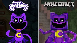 All Smiling Critters and Poppyplay times according to Minecraft version | Catnap Minecraft