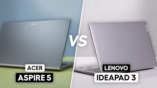 Lenovo Ideapad 3 VS Acer Aspire 5 2023! - Which Is The Best Budget Laptop?