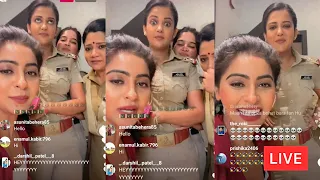 Madam Sir Team Live On Instagram | Yukti kapoor, Gulki joshi And Bhavika sharma