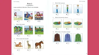 LISTENING • Pre A1 STARTERS 3 PRACTICE TESTS 2 • COLLINS • CAMBRIDGE STARTERS | Luyện Nghe STARTERS