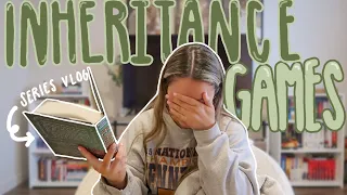 reading the inheritance games series | reading vlog *team grayson or jameson?*