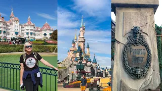 Disneyland Paris MY FIRST TIME & Walt Disney Studios Park! Phantom Manor, Ratatouille & More!