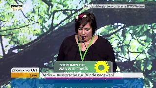 Aussprache zur Bundestagswahl (6) auf der Bundesdelegiertenkonferenz von B'90/Grüne am 25.11.17