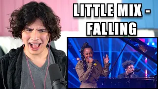 Vocal Coach Reacts to Little Mix - Falling (Harry Styles Cover)