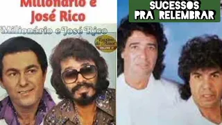 MILIONÁRIO E JOSÉ RICO, JOÃO MINEIRO E MARCIANO GRANDES SUCESSOS SERTANEJO PARTE 01 SERTANEJAS