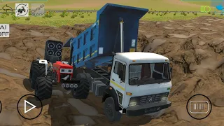 Damfar,truck ston loading to jcb game || Tractor game new update ||