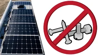 AVOID 1 FATAL MISTAKE When Installing Flexible Solar Panels On Your Van Roof!