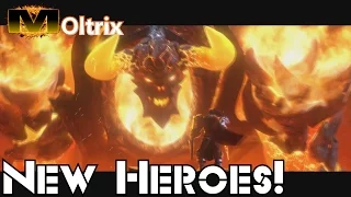 Heroes of The Storm Blizzcon Trailer New Heroes Varian + Ragnaros