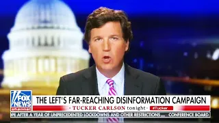 Tucker Carlson Says Q-ANON is Fake Because He Can't Find Its Website