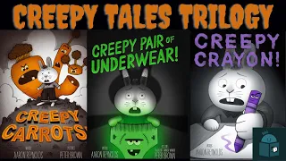 👀Creepy Tales Trilogy - Creepy Carrots! - Creepy Pair of Underwear! - Creepy Crayon! - Read Alouds