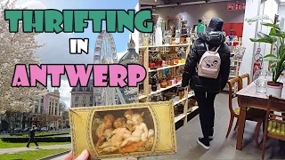Thrift With Me in Antwerp | Surprising Finds😲 in This Charity Shop | Amazing Vintage Deals