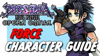 DFFOO ZACK FR FORCE ECHO CHARACTER GUIDE & SHOWCASE! BEST ARTIFACTS & SPHERES! HE LITERALLY CANT DIE