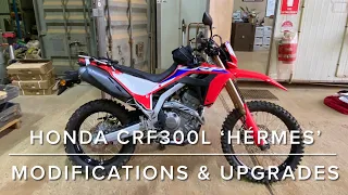 Ep1: Honda CRF300L Upgrades & Modifications - Suspension, exhaust, seat, pegs/levers plus lots more!