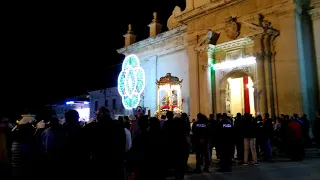 Festa di San Sebastiano Avola (SR) rientro in chiesa