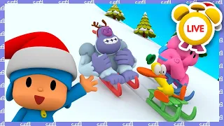 Christmas Holiday | CARTOONS and FUNNY VIDEOS for KIDS in ENGLISH | Pocoyo LIVE