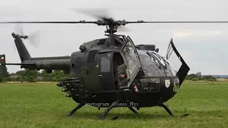 Bölkow Bo 105  start up and take off | FlyFest 2022