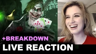 Injustice 2 Joker Trailer REACTION