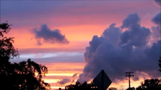 ☼A beautiful pink and purple colorful sunset to remember☼