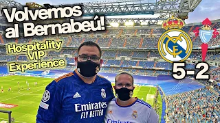 Experiencia HOSPITALITY VIP en el Santiago Bernabéu | Real Madrid 5 -2 Celta | VLOG