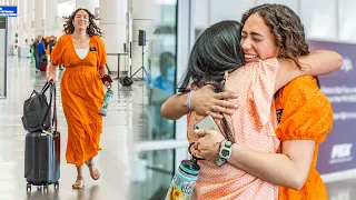 Sister Hatch's Emotional Airport Homecoming