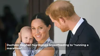 The Breastfeeding Duchess Meghan