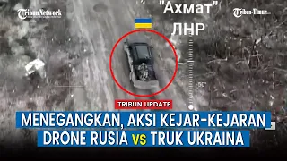 Pasukan Khusus Akhmat Kejar Mobil Evakuasi Militer Ukraina Hingga Lemparkan Granat