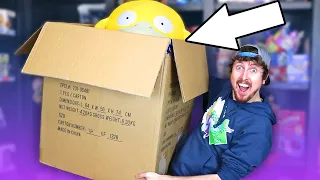 I Bought The $279 Pokemon LIFE SIZE PSYDUCK Plush At The Pokemon Center Store! *biggest unboxing*